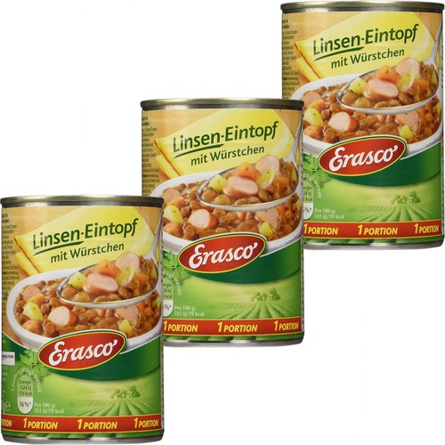 Erasco linseneintopf mit - linseneintopf,