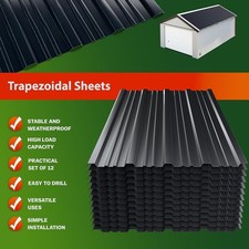 12-48 Stück Profilblech Bleche Trapezblech Dachblech Stahlblech Dach Platten