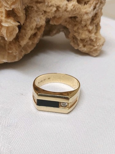 Herren ring 375 - 375, top