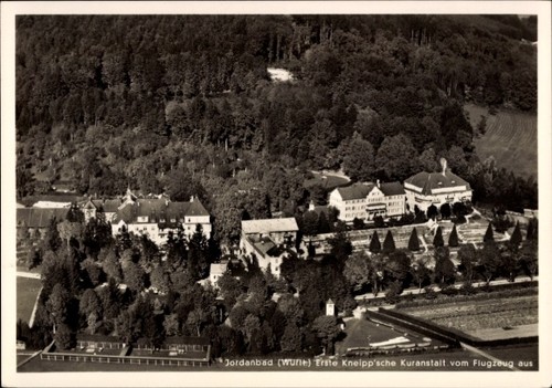 Jordanbad biberach der - ak,