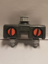 Gardena 8193-20 2-Wege-Verteiler 2x Anschlüsse an einem Wasserhahn