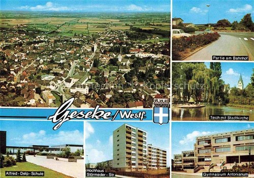 Geseke luftaufnahme partie - luftaufnahme,