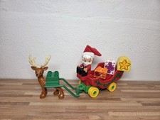 Lego Duplo Weihnachtsmann Mit Kutsche Und Rentier
