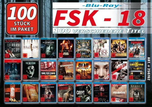 Filmpaket diverse titel - , 100