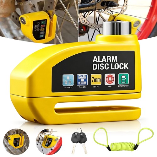 Motorrad fahrrad schloss alarm - schloss,