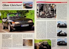 Oldtimer Praxis 2623) Tips für Saab 900 Turbo Cabrio Gebrauchtwagenkäufer - ein