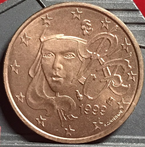 Cent münze frankreich 1999 - cent, 1999/