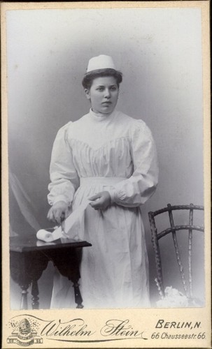 Cdv krankenschwester - krankenschwester, in