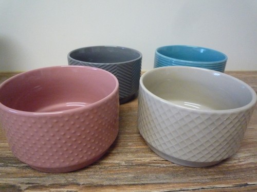 4er set keramik dessert - set,