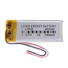Akku 3 Kabel 481540 LiPo 3,7V 240mAh 0,888Wh 1S 5C Liter Energy Battery