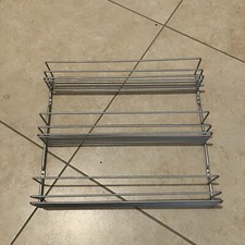 Kleines Metallregal von IKEA für Küchengeschirr, Gewürze o.ä. 31 x 35,5 x 8 cm