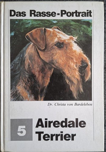 Das rasse portrait airedale - portrait,