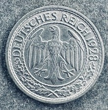 50 Reichspfennig 1928 F