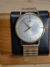 Fortis Vintage Armbanduhr Uhr mechanisch Handaufzug 21 Jewels