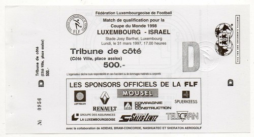 Ticket lsp luxemburg - luxemburg,