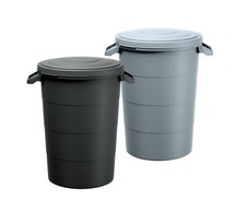 Wasser Tank 80 L Deckel + Griff - 2 Farben - Universal Regen Garten Müll Tonne