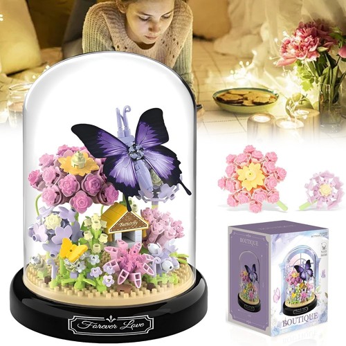 Blumen bausteine set - blumen,