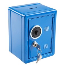 Idena Spartresor Geldkasse Tresor Metall Code Schloss Schlüssel Schrank Safe