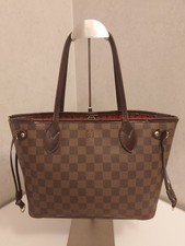 Echte Louis Vuitton Neverfull PM Beuteltasche Tasche Damier Canvas N51109