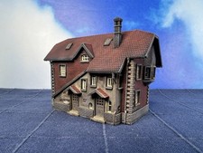 Vollmer Spur N 28872 / 7602 Stellwerk Gebäude Häuser Patiniert Gealtert