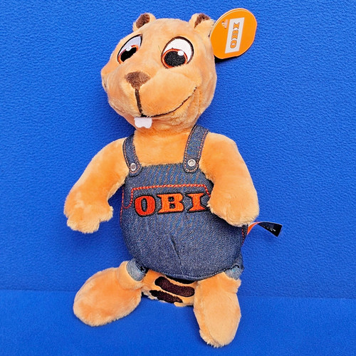 Obi biber stofftier werbung - obi,