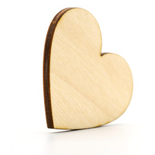 Holzherzen deko holz herz - holz,