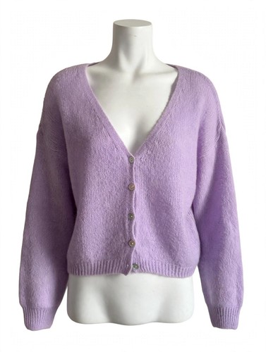 Zwillingsherz cardigan flieder - zwillingsherz,