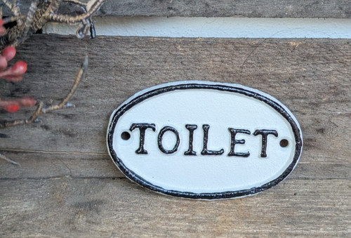 Schild hinweis toilet - ❤️schild,