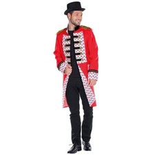 Xpar 14479 Köln Offizier Frackjacke rot weiß Kölnkostüm Karneval Herren Kostüm
