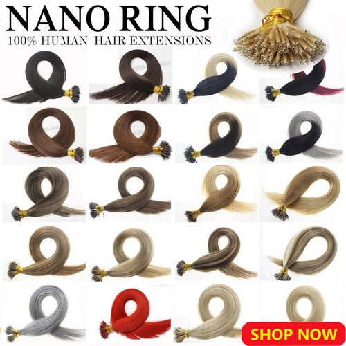 Nano rings remy echthaar - nano,