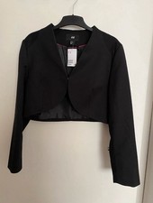 Bolero Jacket Von H&M Größe 46 Schwarz 