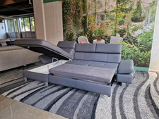 Exxpo Ecksofa Fiji N2848 Luxus Kunstleder, Bettfunktion, Bettkasten