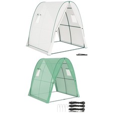 Gewächshaus mit Rolltür, 2