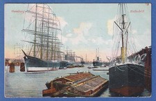 Alte AK Hamburg Hafenbild  