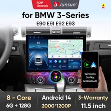 128GB Android 11.5''Autoradio Für BMW 3er E90 E91 E92 318i 320d GPS NAVI Carplay