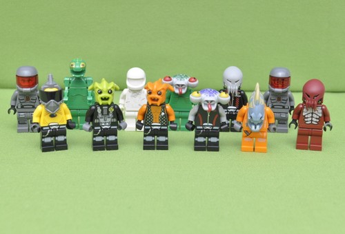Lego space police - space, alien
