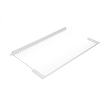 Glasplatte oben kompatibel mit Liebherr 495x300mm Mit Leisten für Kühlschrank