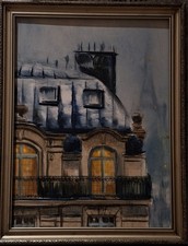 Original Ölgemälde Paris