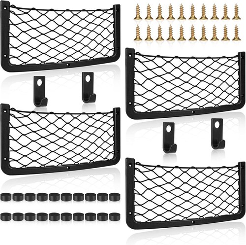 4tlg auto sitz netztasche - auto,