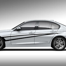 Seitenstreifen Set Zacken Streifen Dekor Auto Aufkleber Tuning Sticker #1293