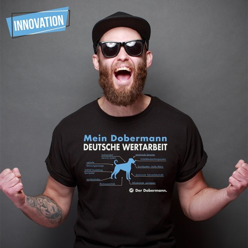 Dobermann unkupiert unisex - dobermann,