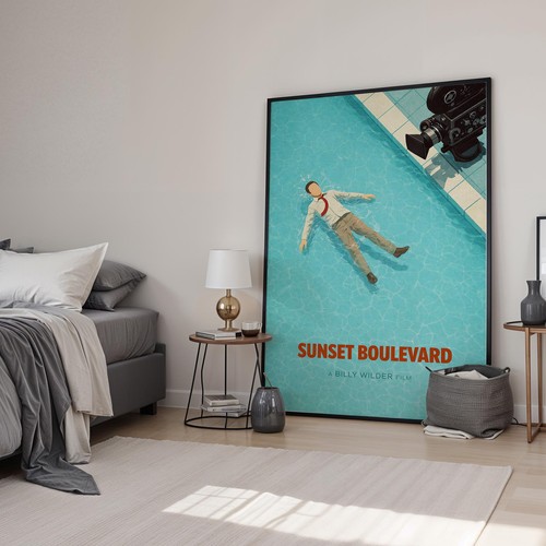 Sunset boulevard minimal movie - minimal,