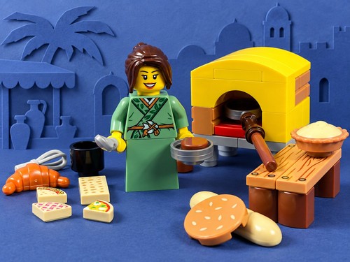 Lego magd köchin bäcker - magd,