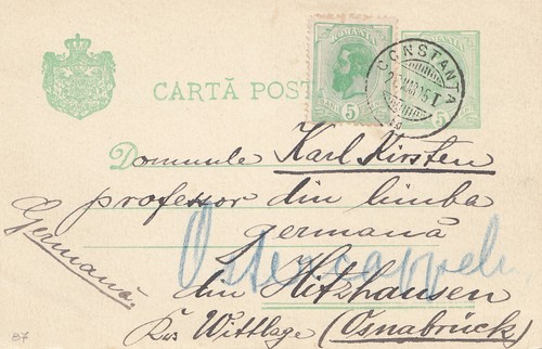Rumänien 1905 ganzsache - rumänien:,