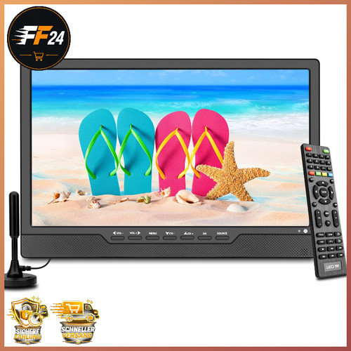 Tragbarer lcd fernseher - tragbarer, 14