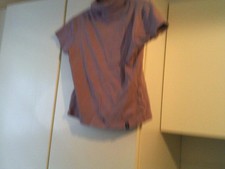 damenshirt Rolli kurzarm altrosa Gr M Madonne