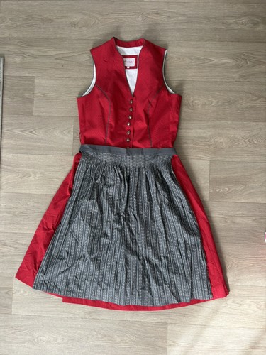 Almzauber dirndl rot - dirndl,