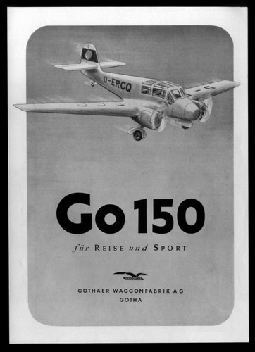 Alte grosse werbung 1939 - alte, go