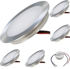 5er Set Superflache 0,5W LED