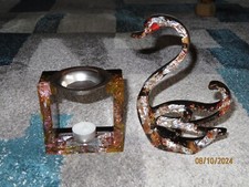 duftlampe teelicht mit schwan in schönem design